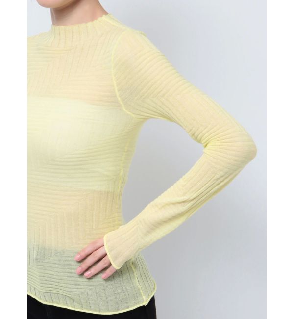 MURUA「ランダムパターンシアーニット」|ニット・セーター|