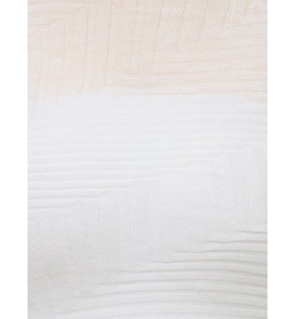 MURUA「ランダムパターンシアーニット」|ニット・セーター|