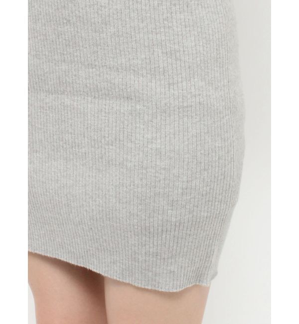 EVRIS「ワンポイントシャツミニニットワンピース」|ワンピース|