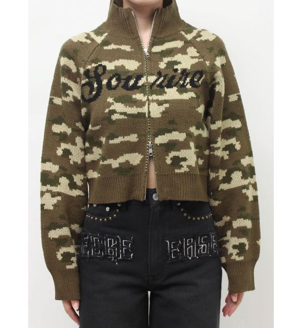 EVRIS「コンパクトジャガードニットトップス」|ニット・セーター|