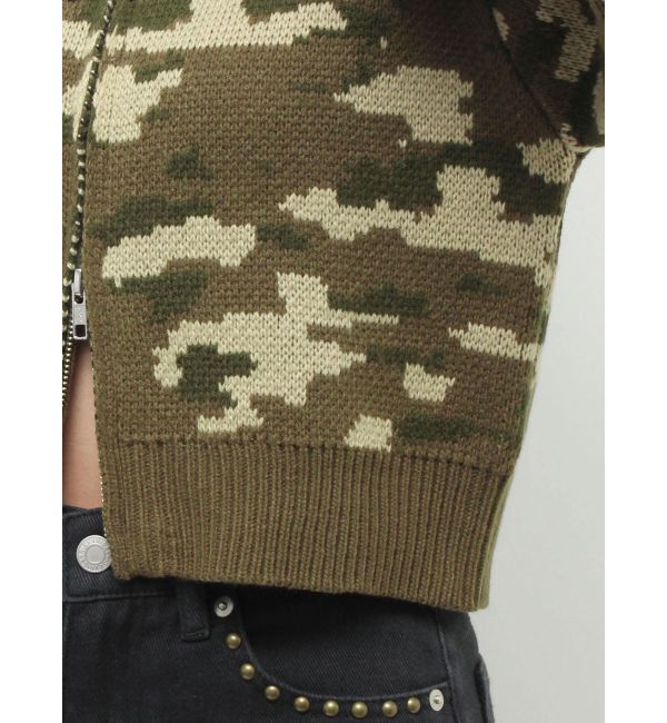 EVRIS「コンパクトジャガードニットトップス」|ニット・セーター|