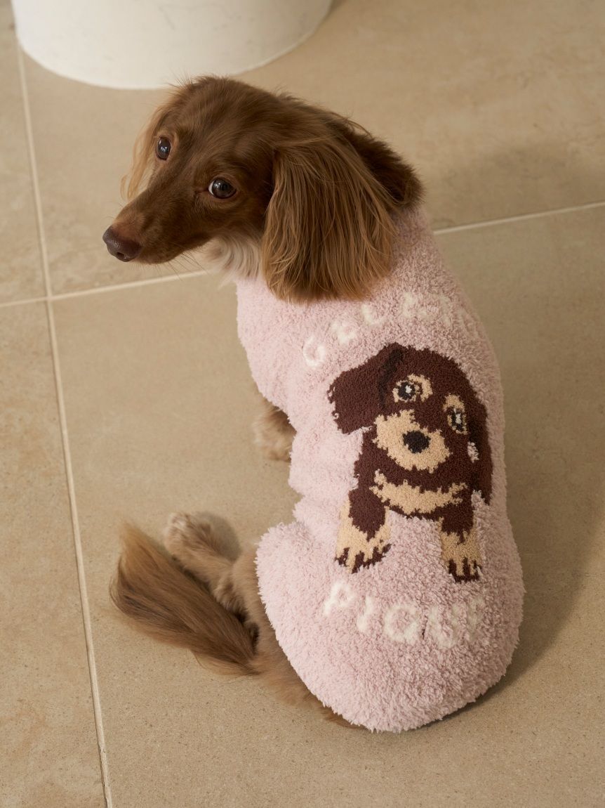 ジェラートピケ ベビモコダックスフンドジャガードプルオーバー　DMサイズ ジェラートピケ ベビモコダックスフンドジャガードプルオーバー