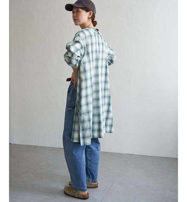 Lbc with Life「シャンブレーチェック3WAYワンピース」|ワンピース|