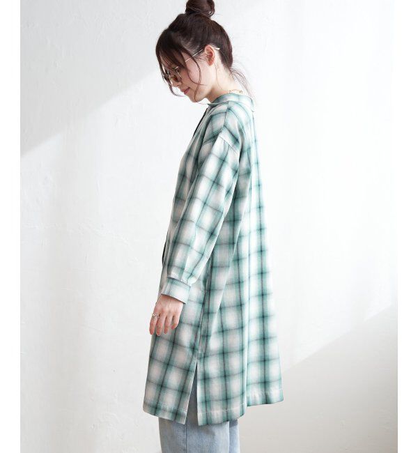 Lbc with Life「シャンブレーチェック3WAYワンピース」|ワンピース|