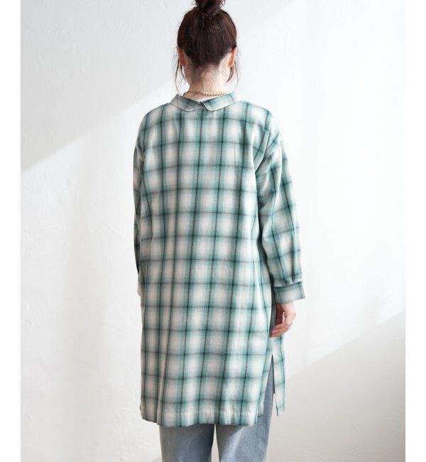 Lbc with Life「シャンブレーチェック3WAYワンピース」|ワンピース|