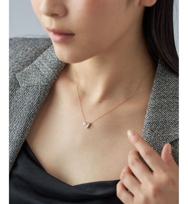 Jouete「[パールネックレス] ジルコニア」|ネックレス|