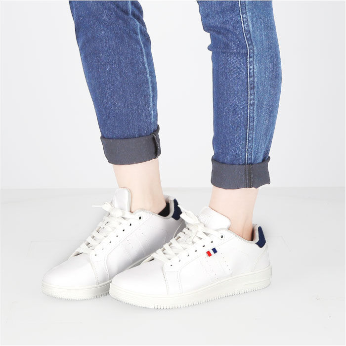 BACKYARD FAMILY「スニーカー 白 レディース 通販 通学 白スニーカー 白シューズ ホワイトスニーカー 運動靴 白靴」|スリッポン|