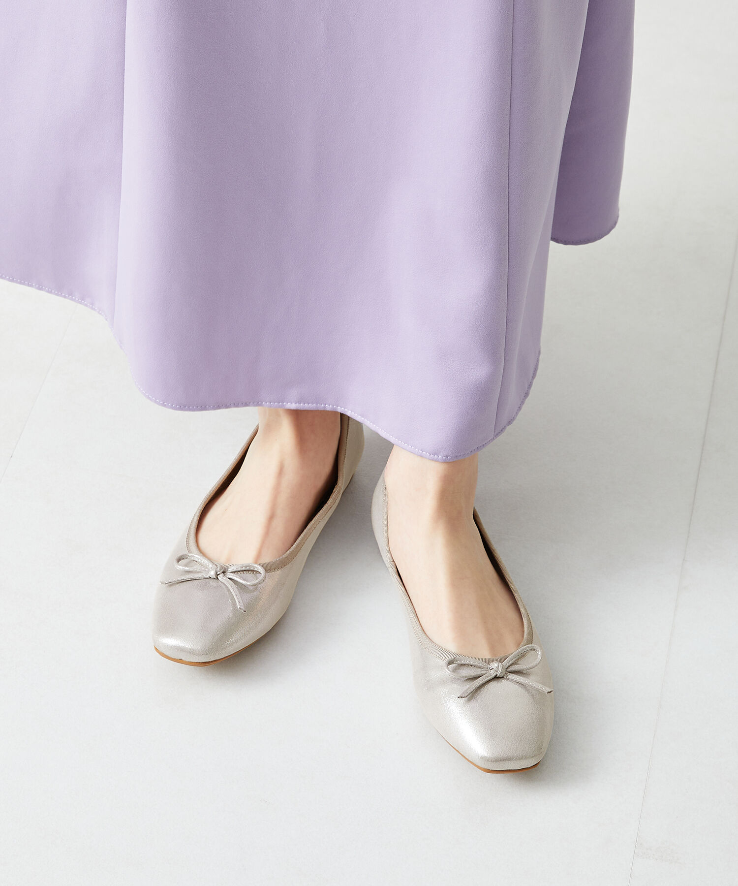 ORiental TRaffic「【跳べるパンプス/シリーズ累計１５０万足突破】 バレエシューズ /R-3208 厚手クッション フラット」|パンプス|