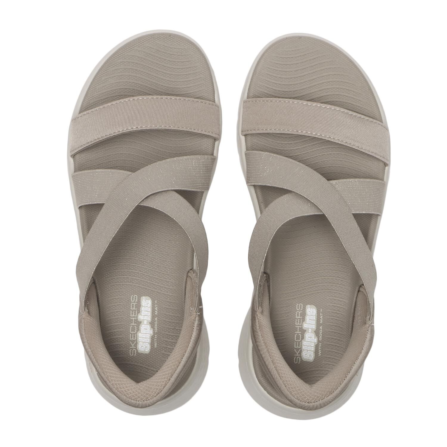 SKECHERS「【SKECHERS】GO WALK FLEX SANDAL - GLIMMER」|サンダル|