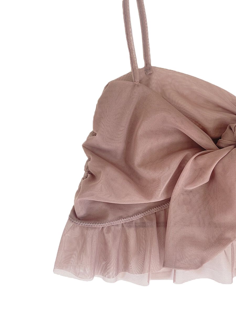 PEAK&PINE「お水OK！チュール素材キャミソールトップス/レイヤードアイテム」|スポーツ|