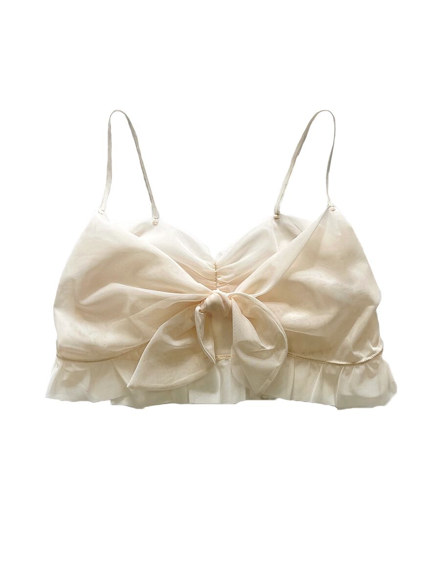 PEAK&PINE「お水OK！チュール素材キャミソールトップス/レイヤードアイテム」|スポーツ|