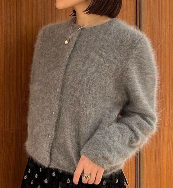 フラッフィーヤーン クルーネックカーディガン（Ballsey）｜ルミネの