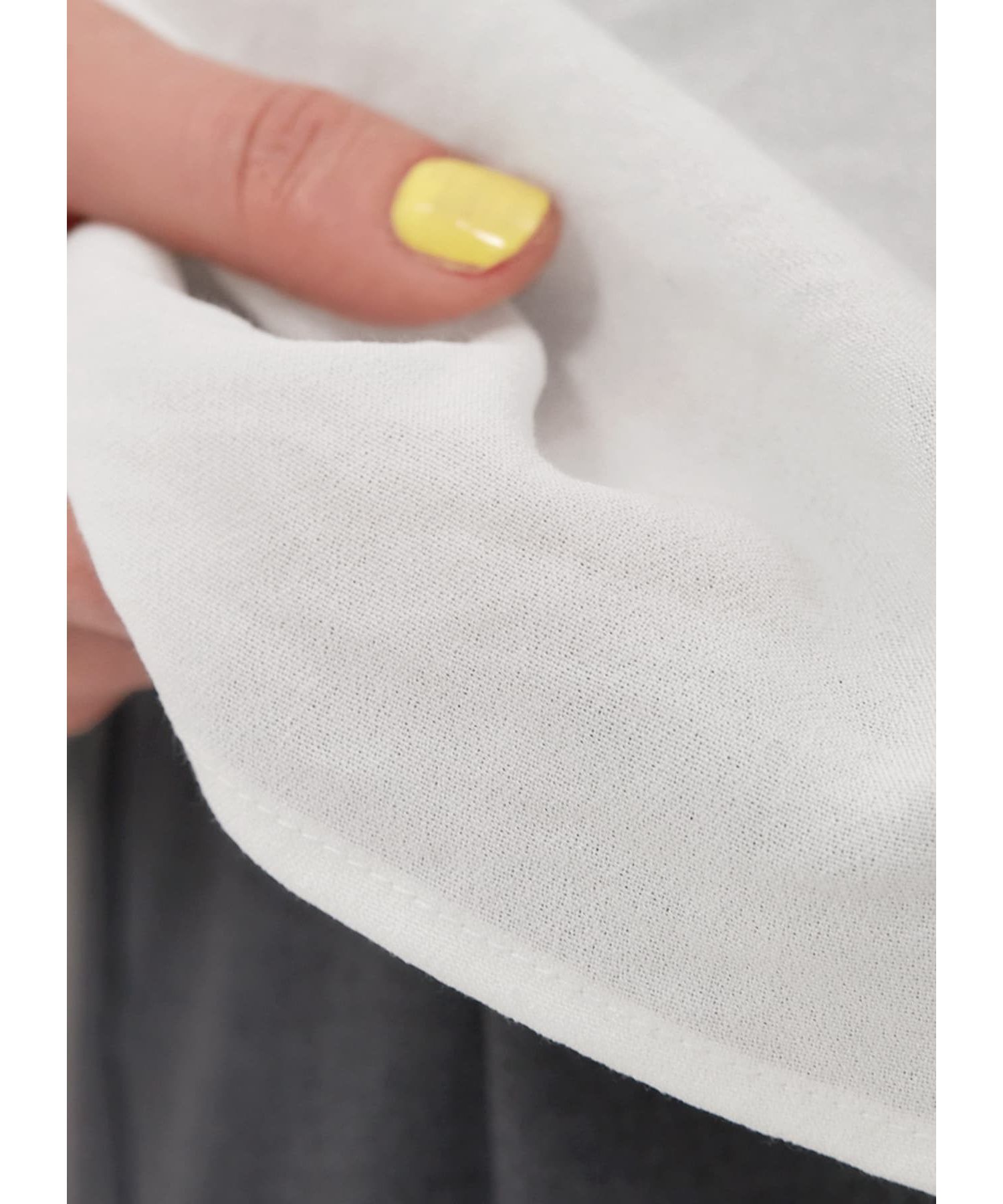 STYLE DELI「スタンドネック袖ギャザーブラウス」|シャツ・ブラウス|