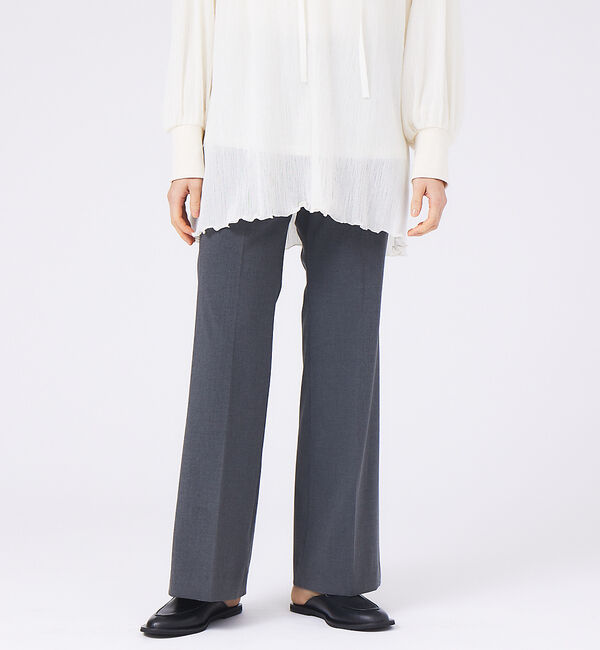 カリテ（qualite）/センタープレスフレアーパンツ センタープレスフレアーパンツ（qualite）｜ルミネのファッション通販