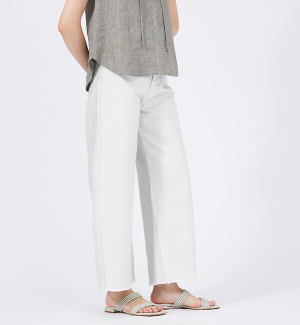 カリテ（qualite）/【SERGE】WIDE W SELVEDGE ワイドデニムパンツ SERGE】WIDE W SELVEDGE ワイドデニムパンツ（qualite）｜ルミネの