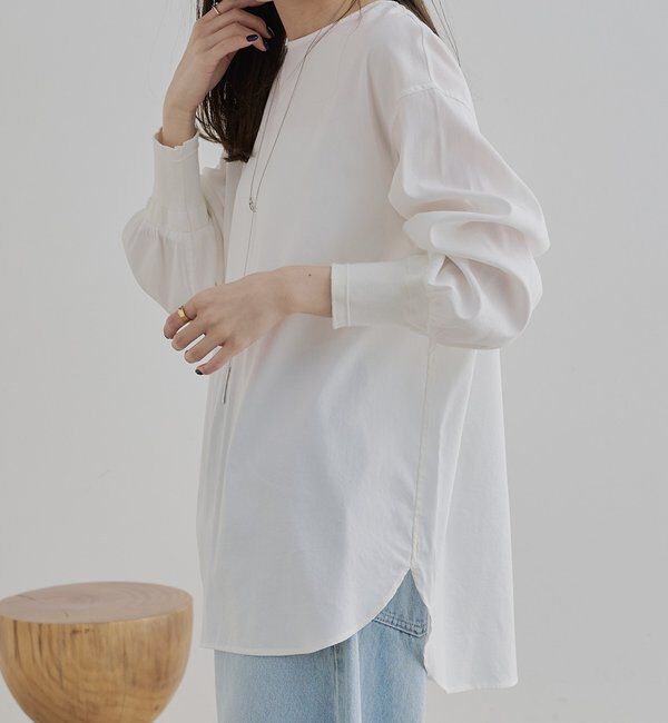  「【大人気リバイバル】レイヤードプルオーバーブラウス」|プルオーバー|オフホワイト