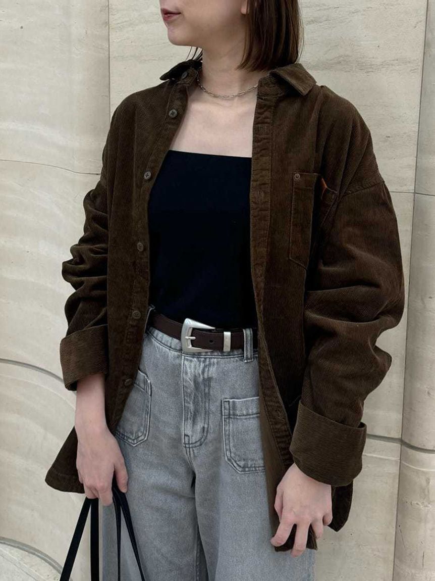 カーブヘムオーバーシャツ（Mila Owen）｜ルミネのファッション通販