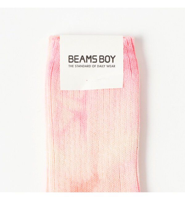 BEAMSBOY「タイダイ ソックス」|ソックス|