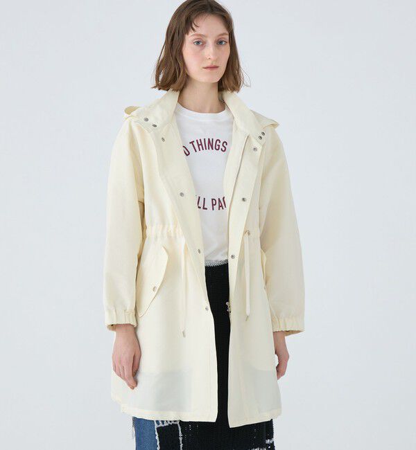 新品　MACPHEE ベージュ モッズコート ライトメモリーグログラン モッズコート（MACPHEE）｜ルミネの