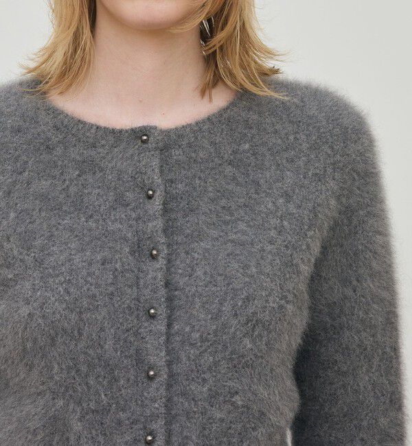 フォックスカシミヤ クルーネックカーディガン（DES PRES）｜ルミネの