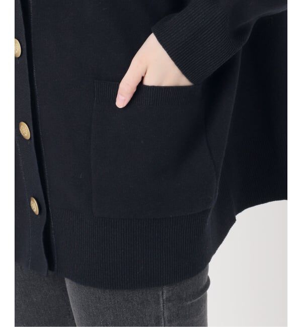 追加2》コットンカシミヤミックスダブルニットVネックカーディガン
