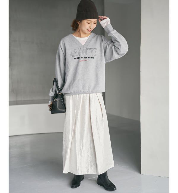 追加3》La Hutte / ラ ユット 別注Vネックスウェット*（Spick and Span