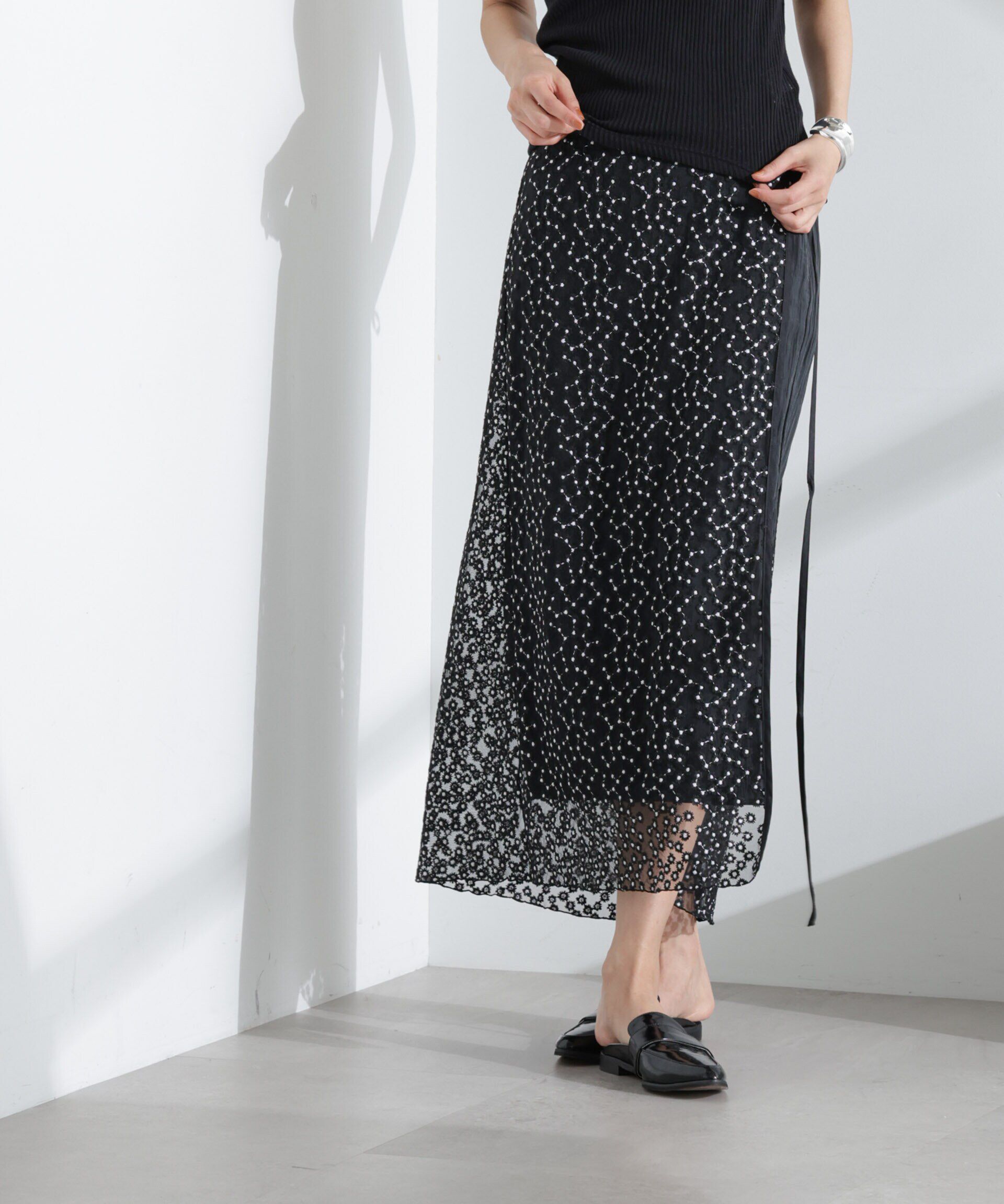 レースラップスカート（nano・universe）｜ルミネのファッション通販