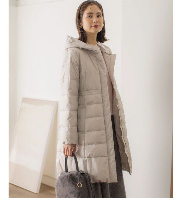 ライトタフタロングダウンコート（組曲）｜ルミネのファッション通販