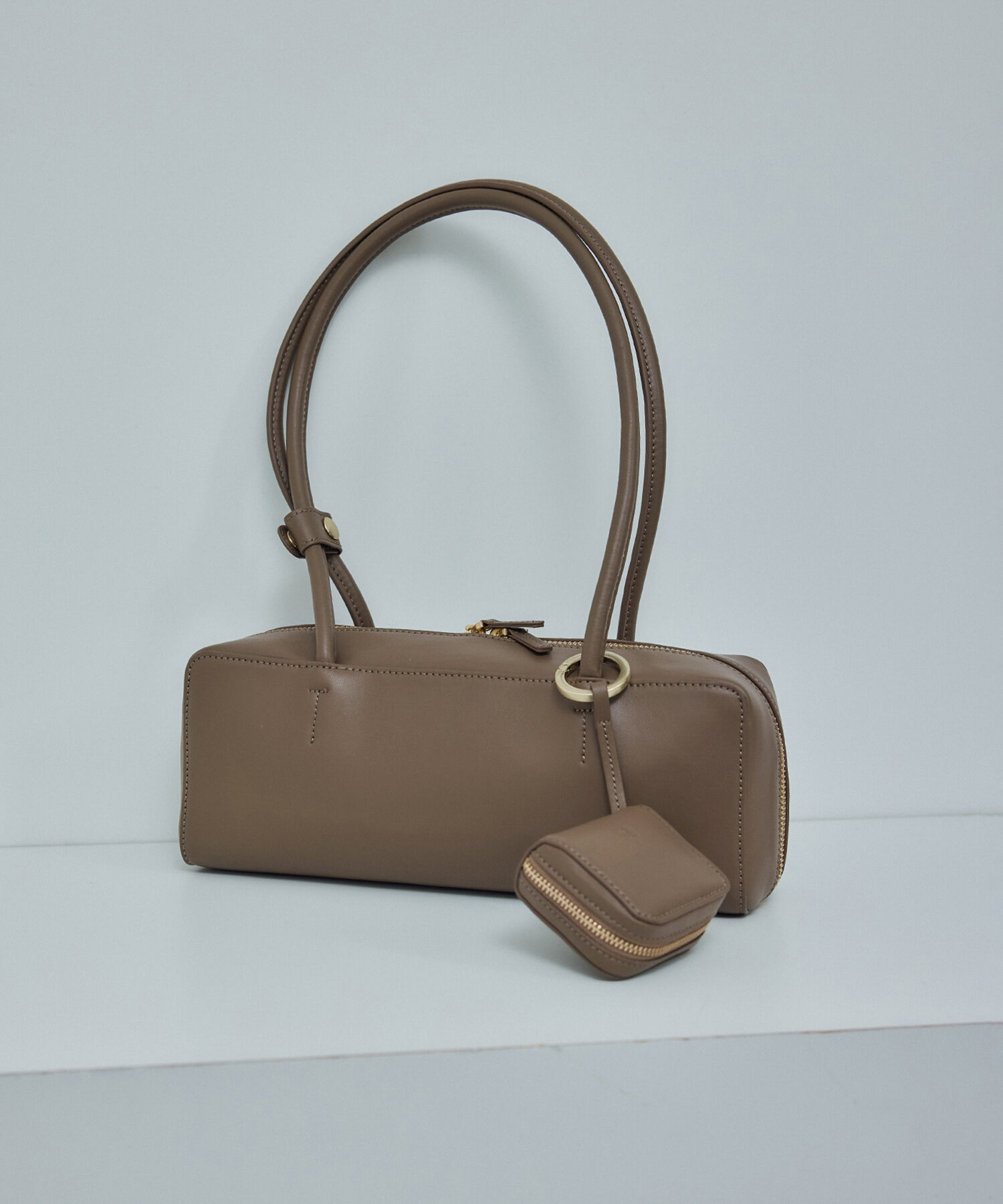 SALON adam et rope' スプリットレザーワイドバッグ　新品 スプリットレザーワイドバッグ（SALON adam et rope'）｜ルミネの