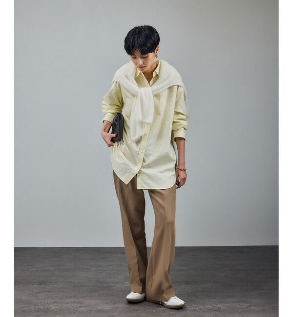 シアーアルパカウールニットプルオーバー（SALON adam et rope