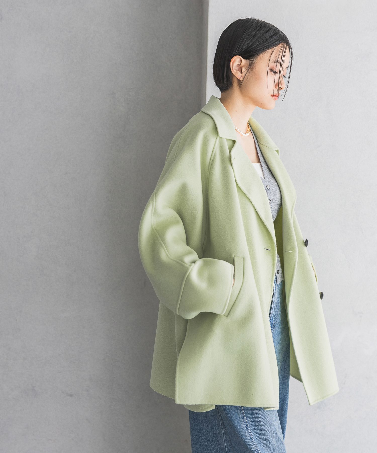 WEB限定】カシープミドルジャケットコート（A part by ）｜ルミネの