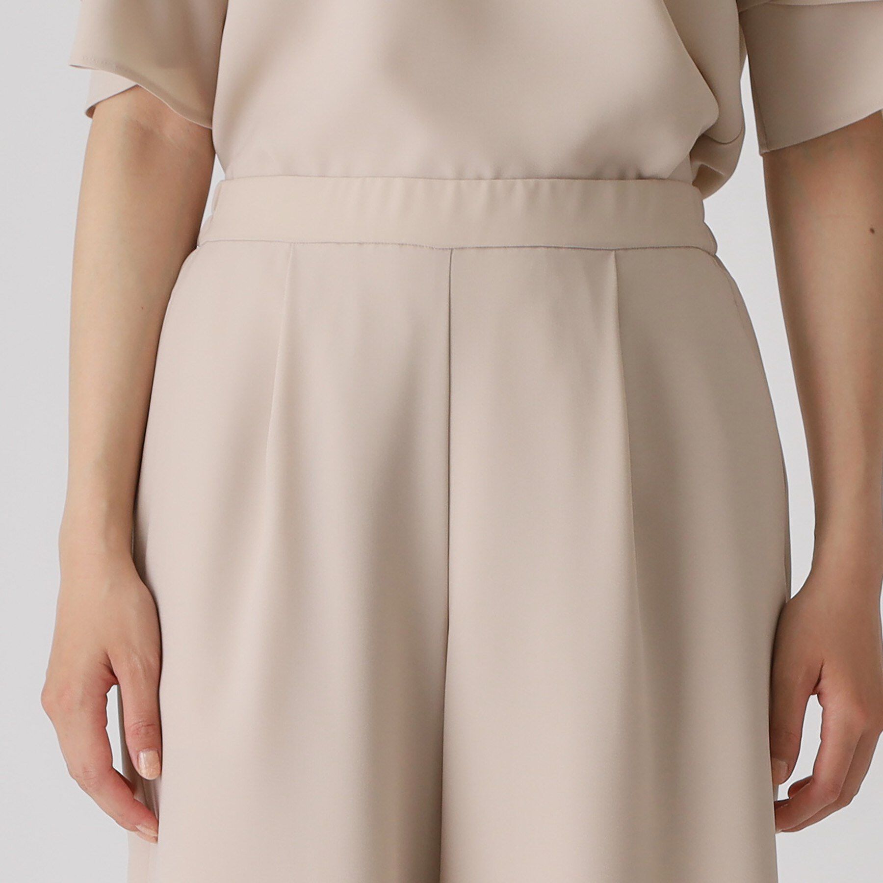 COUP DE CHANCE「【洗える／日本製】ウエストゴムワイドパンツ」|その他|