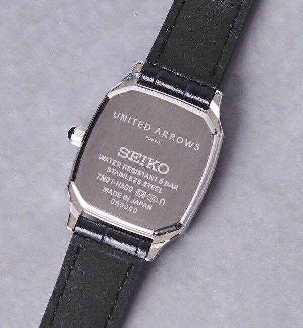 UNITED ARROWS「【別注】＜SEIKO＞スクエア レザー 腕時計」|腕時計|