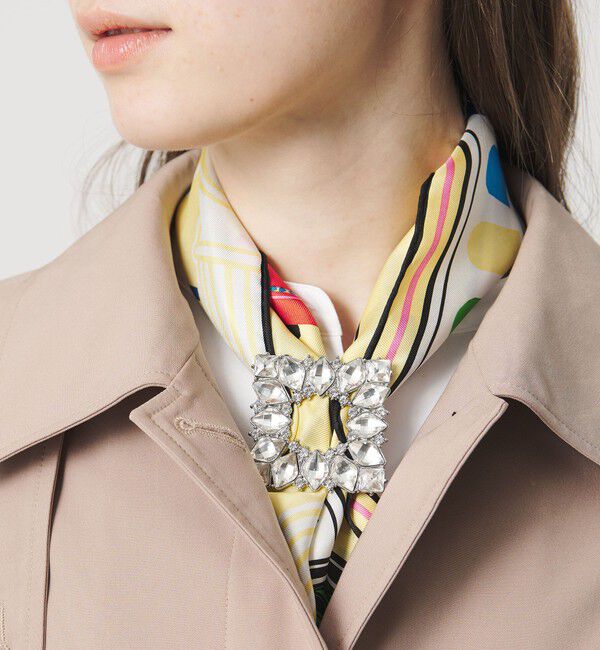 UNITED ARROWS「スクエア ブローチ」|ブローチ・コサージュ|その他1