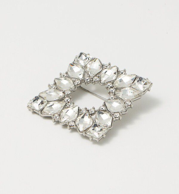 UNITED ARROWS「スクエア ブローチ」|ブローチ・コサージュ|