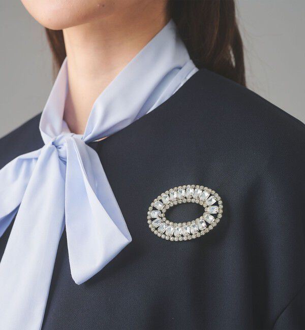 UNITED ARROWS「オーバル ブローチ」|ブローチ・コサージュ|その他1