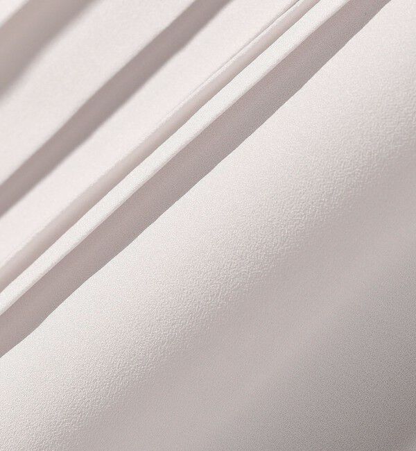 SHIPS for women「《一部追加予約》【WEB限定】〈手洗い可能〉ストレッチ ジョーゼット プリーツ ブラウス」|シャツ・ブラウス|