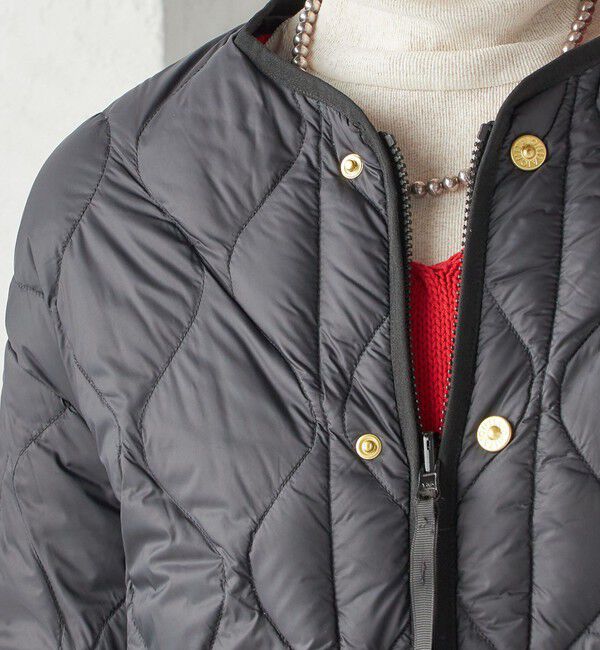 SHIPS for women「《一部追加予約》【SHIPS別注】TAION:〈手洗い可能〉リブ マルチ WAY ダウン ジャケット」|ダウン|