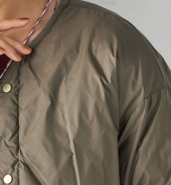 SHIPS for women「《一部追加予約》【SHIPS別注】TAION:〈手洗い可能〉リブ マルチ WAY ダウン ジャケット」|ダウン|