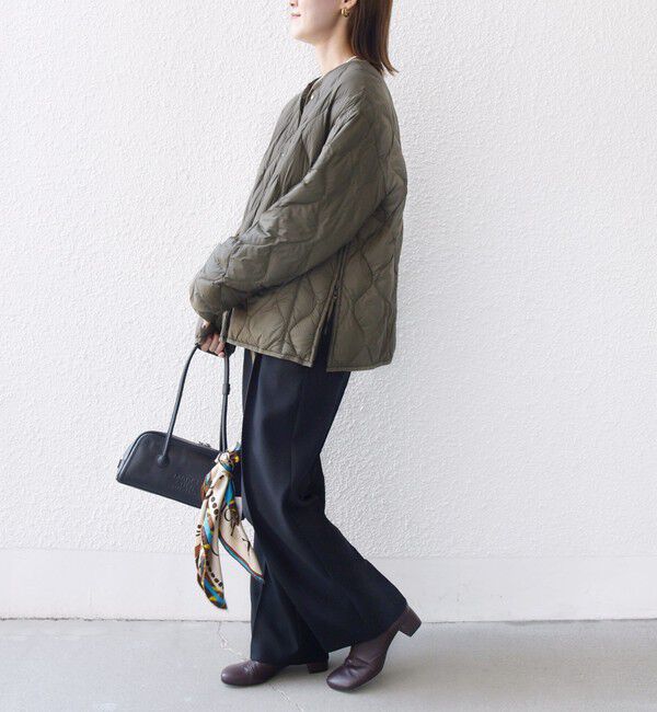 SHIPS for women「《一部追加予約》【SHIPS別注】TAION:〈手洗い可能〉リブ マルチ WAY ダウン ジャケット」|ダウン|