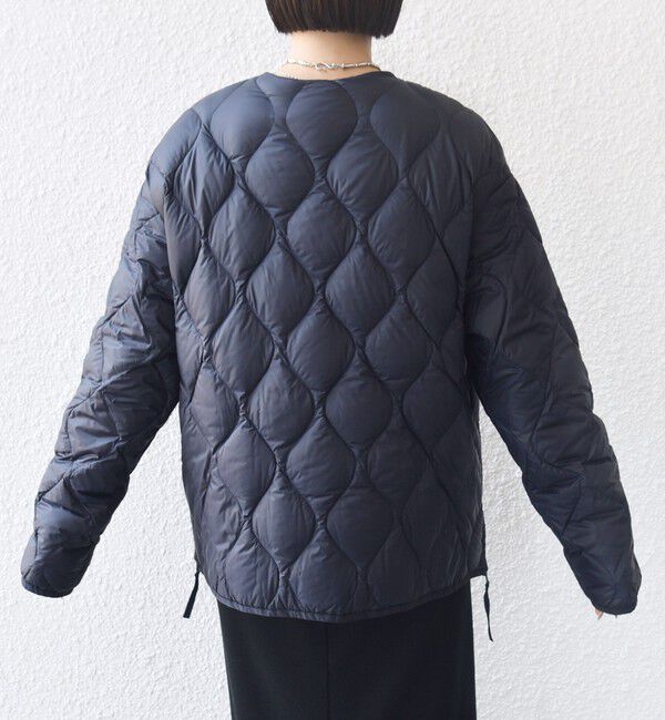 SHIPS for women「《一部追加予約》【SHIPS別注】TAION:〈手洗い可能〉リブ マルチ WAY ダウン ジャケット」|ダウン|