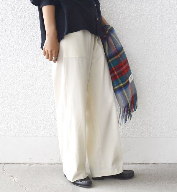 SHIPS for women「〈手洗い可能〉両面起毛 ポケット デザイン ドロスト パンツ」|その他|