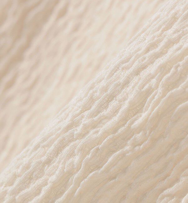 SHIPS for women「《予約》〈手洗い可能〉ランダム ブルーゼ 袖 タック プルオーバー」|Tシャツ・カットソー|