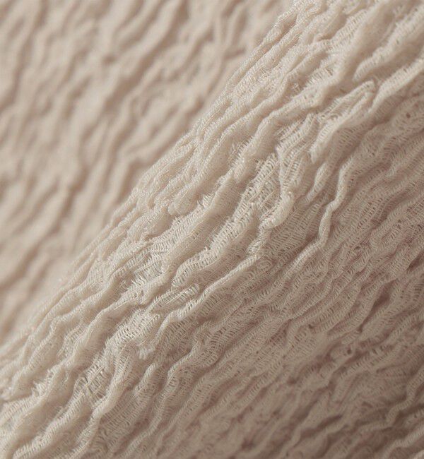 SHIPS for women「《予約》〈手洗い可能〉ランダム ブルーゼ 袖 タック プルオーバー」|Tシャツ・カットソー|