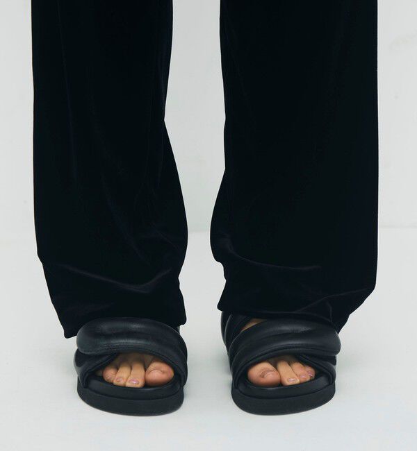 【みちか】CABaNソフトベロアセミワイドパンツ ソフトベロア セミワイドパンツ | CABaN/キャバン | 三越伊勢丹