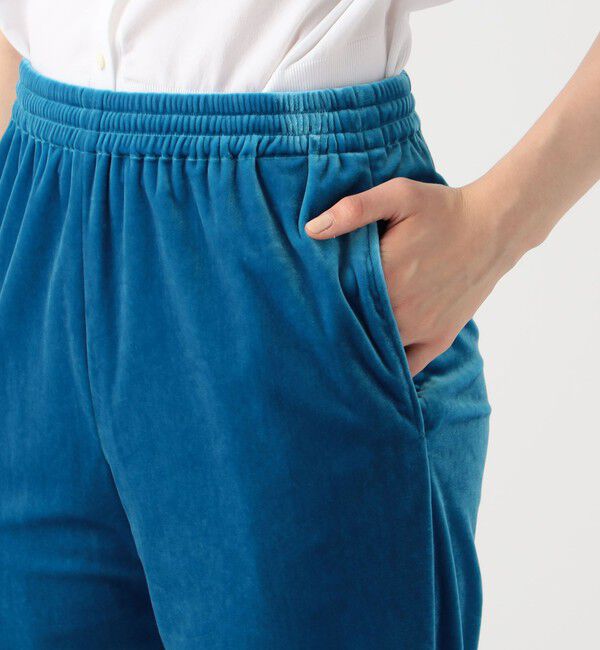 【みちか】CABaNソフトベロアセミワイドパンツ ソフトベロア セミワイドパンツ（CABaN）｜ルミネのファッション通販