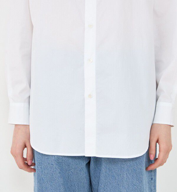 GALERIE VIE「コットンブロード スタンドカラーシャツ」|シャツ・ブラウス|