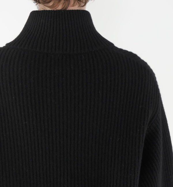 GALERIE VIE「ファインウーレン ジップ プルオーバー」|ニット・セーター|