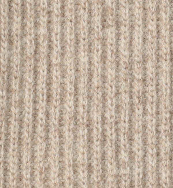 GALERIE VIE「ファインウーレン ジップ プルオーバー」|ニット・セーター|