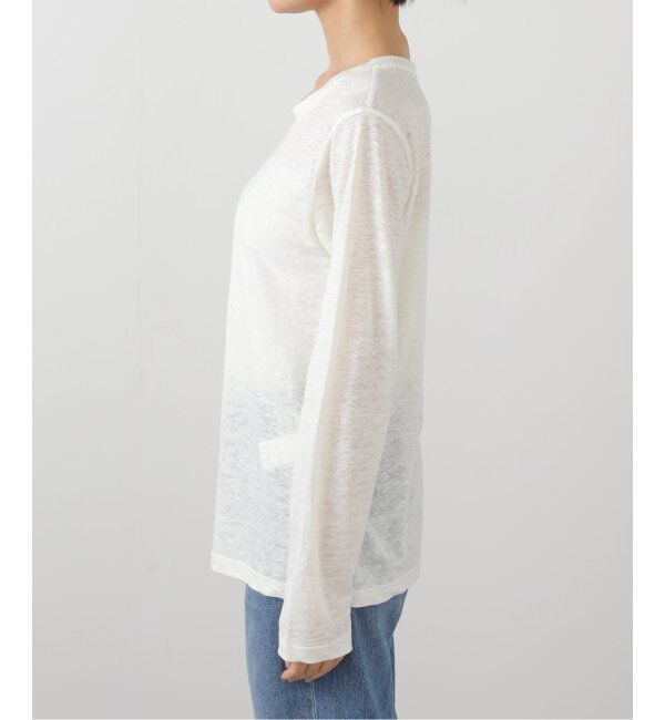 IENA LA BOUCLE「BASERANGE/ベースレンジ SEVINC LONG SLEEVE Tシャツ TOSLSJL-SU25」|Tシャツ・カットソー|